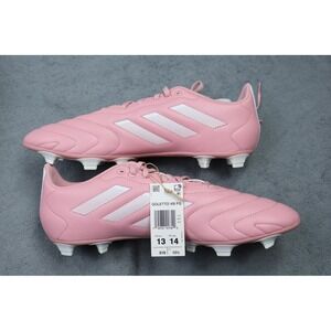 Adidas Goletto VIII FG Soccer Shoes Cleats Mens Size 13 Pink White Firm Ground
